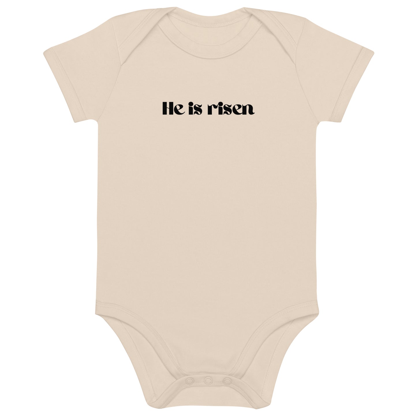 BABY ONESIE - 'HE IS RISEN'
