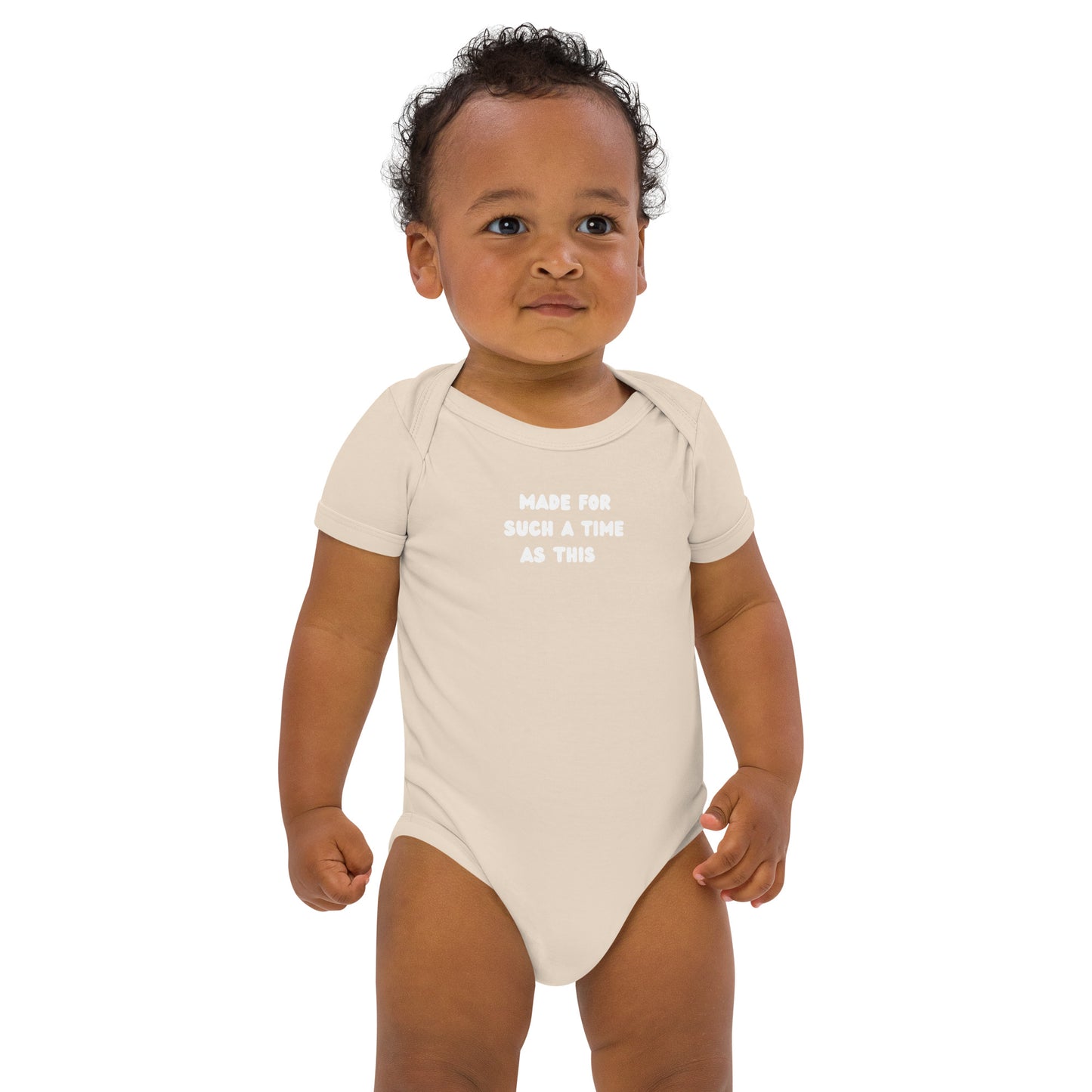 BABY ONESIE - 'MADE FOR SUCH A TIME AS THIS'