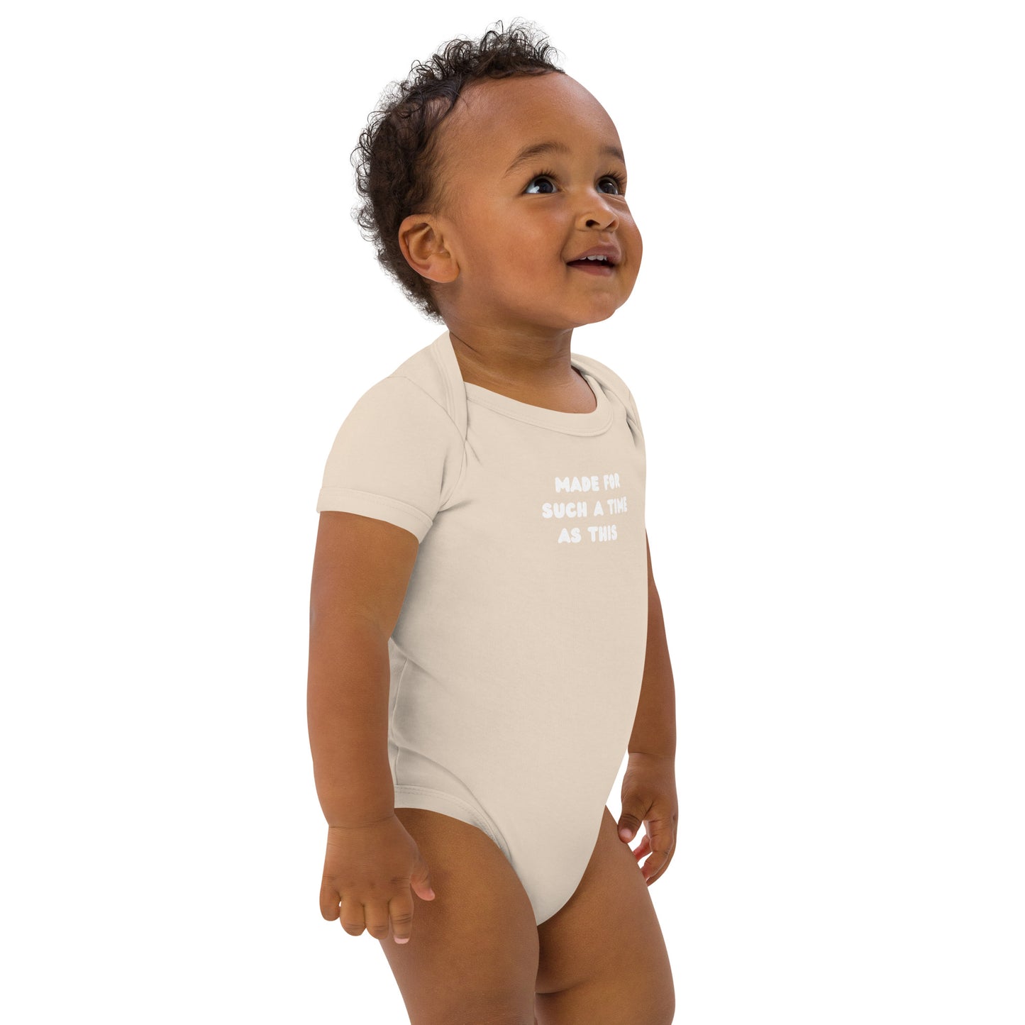 BABY ONESIE - 'MADE FOR SUCH A TIME AS THIS'