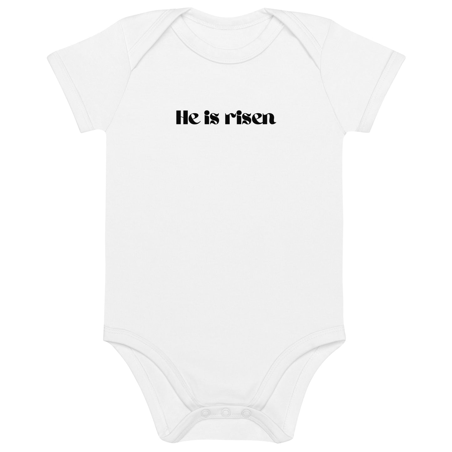BABY ONESIE - 'HE IS RISEN'