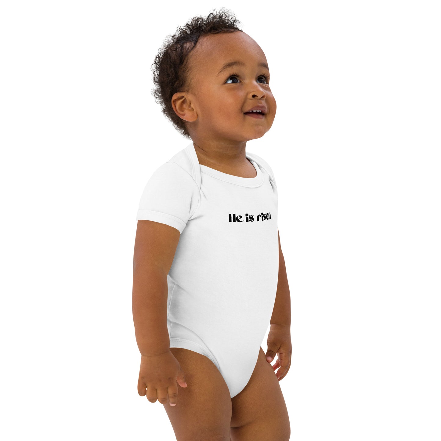 BABY ONESIE - 'HE IS RISEN'